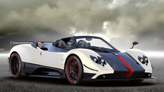 $1.8 Million, Limited-Edition Pagani Zonda Cinque Roadster